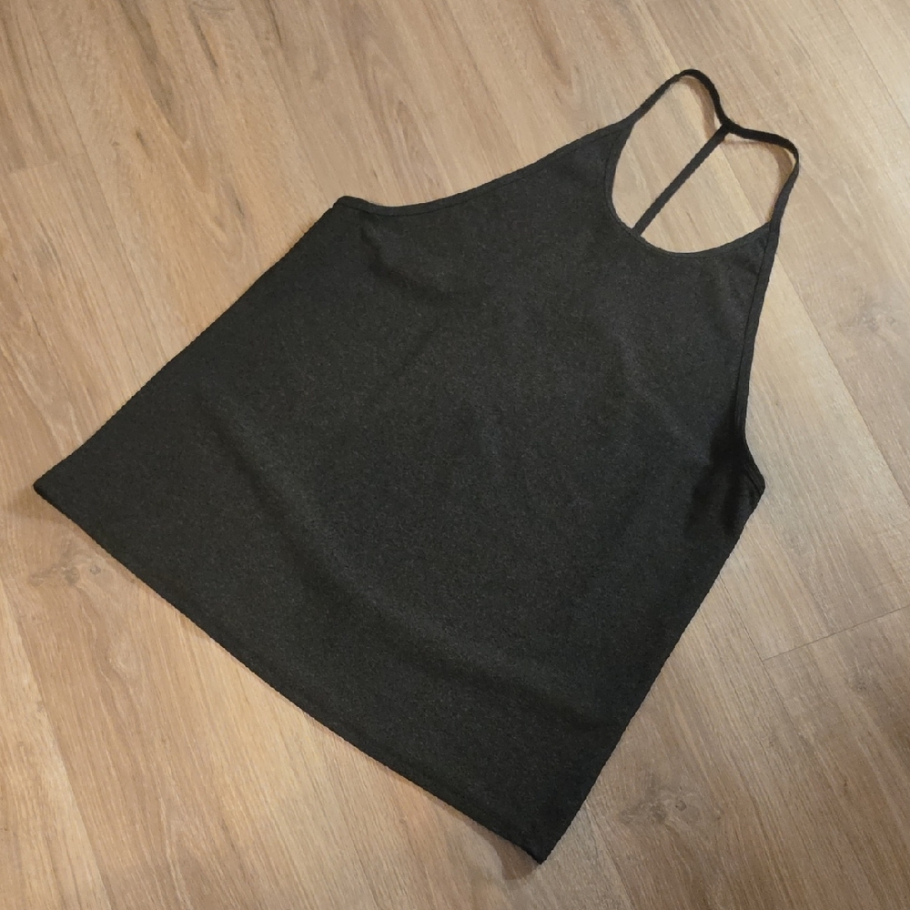 Women’s Black Racerback Tank Top - Classic Lightweight Layering